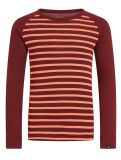 Thumbnail Odlo, Active Warm Eco thermal shirt kids Spiced Apple - Live Wire burgundy 