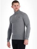 Thumbnail Odlo, Active Warm Eco pullover men Odlo Steel Grey Melange grey 