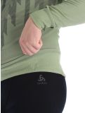 Thumbnail Odlo, Active Warm Eco Graphic thermal shirt men Matte Green green 