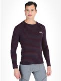 Thumbnail Odlo, Active Warm Originals thermal shirt men Dark Sapphire - Sundried Tomato blue, red 