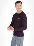 Thumbnail Odlo, Active Warm Originals thermal shirt men Dark Sapphire - Sundried Tomato blue, red 