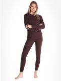 Thumbnail Odlo, Merino 160 thermal shirt women Fudge purple 