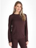 Thumbnail Odlo, Merino 160 thermal shirt women Fudge purple 