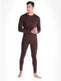 Thumbnail Odlo, Merino 160 thermal shirt men Fudge purple 