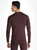 Thumbnail Odlo, Merino 160 thermal shirt men Fudge purple 