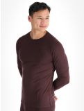 Thumbnail Odlo, Merino 160 thermal shirt men Fudge purple 