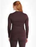 Thumbnail Odlo, Merino 200 thermal shirt women Fudge purple 