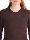 Thumbnail Odlo, Merino 200 thermal shirt women Fudge purple 