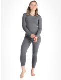 Thumbnail Odlo, Merino 200 thermal shirt women Odlo Steel Grey Melange grey 