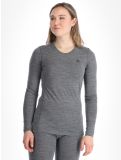 Thumbnail Odlo, Merino 200 thermal shirt women Odlo Steel Grey Melange grey 