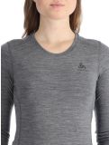 Thumbnail Odlo, Merino 200 thermal shirt women Odlo Steel Grey Melange grey 