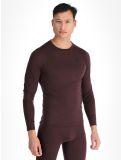 Thumbnail Odlo, Merino 200 thermal shirt men Fudge purple 