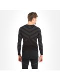 Thumbnail Odlo, Natural + Kinship Warm thermal shirt men melange black