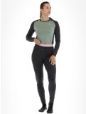 Thumbnail Odlo, Natural Performance PW 150 thermal pants women Dark Grey Melange - Pale Mauve grey 