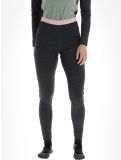 Thumbnail Odlo, Natural Performance PW 150 thermal pants women Dark Grey Melange - Pale Mauve grey 