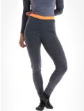 Thumbnail Odlo, Natural Performance PW 150 thermal pants women India Ink Melange  - Live Wire grey 