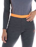 Thumbnail Odlo, Natural Performance PW 150 thermal pants women India Ink Melange  - Live Wire grey 