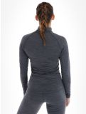 Thumbnail Odlo, Natural Performance PW 150 pullover women Folkstone Gray - India Ink Melange grey 