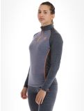 Thumbnail Odlo, Natural Performance PW 150 pullover women Folkstone Gray - India Ink Melange grey 