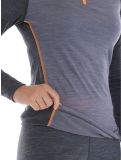 Thumbnail Odlo, Natural Performance PW 150 pullover women Folkstone Gray - India Ink Melange grey 