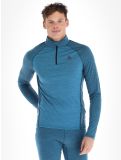 Thumbnail Odlo, Natural Performance PW 150 pullover men Saxony Blue - Deep Dive Melange blue 