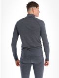 Thumbnail Odlo, Natural Performance PW 150 pullover men Silver Cloud - India Ink Melange grey 