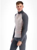 Thumbnail Odlo, Natural Performance PW 150 pullover men Silver Cloud - India Ink Melange grey 