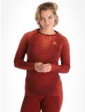 Thumbnail Odlo, Perfomance Eco thermal shirt women Spiced Apple burgundy 