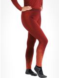 Thumbnail Odlo, Perfomance Eco thermal pants women Spiced Apple burgundy 