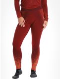 Thumbnail Odlo, Perfomance Eco thermal pants women Spiced Apple burgundy 