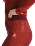 Thumbnail Odlo, Perfomance Eco thermal pants women Spiced Apple burgundy 