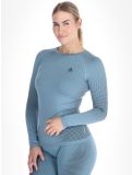 Thumbnail Odlo, Perfomance Warm Eco thermal shirt women Provincial Blue blue 