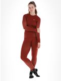 Thumbnail Odlo, Perfomance Warm Eco thermal shirt women Spiced Apple burgundy 