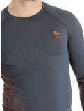 Thumbnail Odlo, Perfomance Warm Eco thermal shirt men India Ink grey 