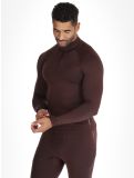 Thumbnail Odlo, Perfomance Zip Performance Warm Eco pullover men Fudge purple 