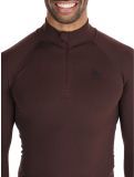 Thumbnail Odlo, Perfomance Zip Performance Warm Eco pullover men Fudge purple 