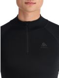 Thumbnail Odlo, Perfomance Zip Performance Warm Eco pullover men Black - Odlo Graphite Grey black, grey 