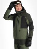 Thumbnail Peak Performance, M Gravity Gore-Tex 3L hardshell ski jacket men Olive Extreme / Offblack / Pine Needle black, green 