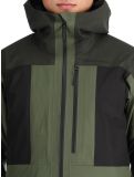 Thumbnail Peak Performance, M Gravity Gore-Tex 3L hardshell ski jacket men Olive Extreme / Offblack / Pine Needle black, green 