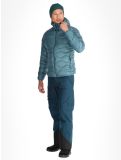 Thumbnail Peak Performance, M Helium Down Hood down jacket men Hydro Fresh / Infinity Teel blue 