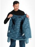 Thumbnail Peak Performance, M Helium Down Hood down jacket men Hydro Fresh / Infinity Teel blue 