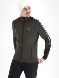 Thumbnail Peak Performance, M Rider Mid Zip jacket men Olive Extreme Black black, green 