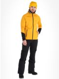 Thumbnail Peak Performance, M Rider Mid Zip Hood jacket men Blaze Tundra Black black, orange 