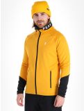 Thumbnail Peak Performance, M Rider Mid Zip Hood jacket men Blaze Tundra Black black, orange 