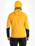 Thumbnail Peak Performance, M Rider Mid Zip Hood jacket men Blaze Tundra Black black, orange 