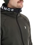 Thumbnail Peak Performance, M Rider Mid Zip Hood jacket men Olive Extreme Black black, green 