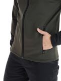 Thumbnail Peak Performance, M Rider Mid Zip Hood jacket men Olive Extreme Black black, green 