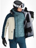 Thumbnail Peak Performance, M Vertical Gore-Tex 3L hardshell ski jacket men Infinity Teel / Sand Fog beige, blue 