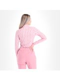 Thumbnail Peak Performance, Spirit Half Zip Printed thermal shirt women pattern pink