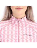 Thumbnail Peak Performance, Spirit Half Zip Printed thermal shirt women pattern pink